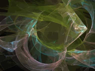 Dijital illüstrasyon vektör çizim