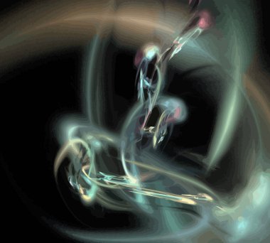 Dijital illüstrasyon vektör çizim