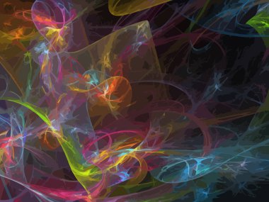 Dijital illüstrasyon vektör çizim