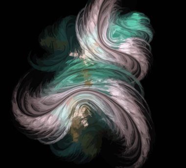 Dijital illüstrasyon vektör çizim