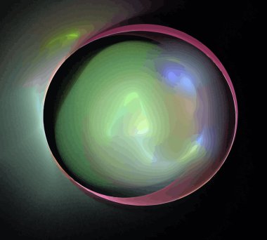 Dijital illüstrasyon vektör çizim