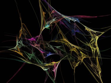 Dijital illüstrasyon vektör çizim