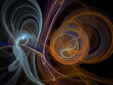 Dijital illüstrasyon vektör çizim