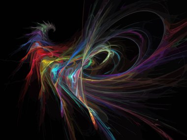 Dijital illüstrasyon vektör çizim