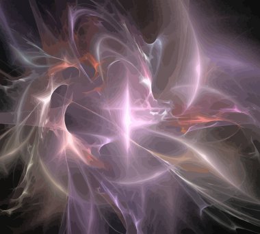 Dijital illüstrasyon vektör çizim