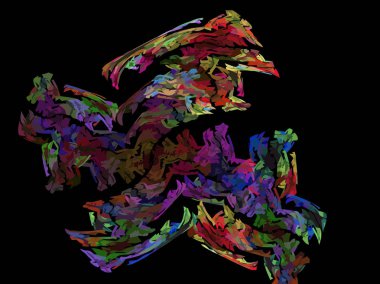 Dijital illüstrasyon vektör çizim