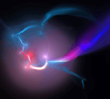 Dijital illüstrasyon vektör çizim