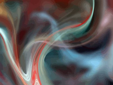 Dijital illüstrasyon vektör çizim