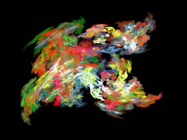 Dijital illüstrasyon vektör çizim