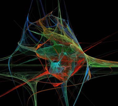 Dijital illüstrasyon vektör çizim