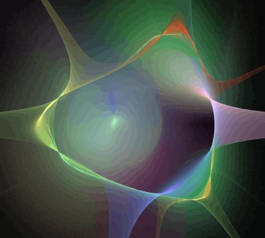 Dijital illüstrasyon vektör çizim