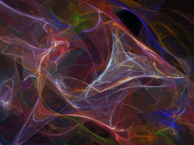 Dijital illüstrasyon vektör çizim