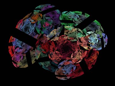 Dijital illüstrasyon vektör çizim