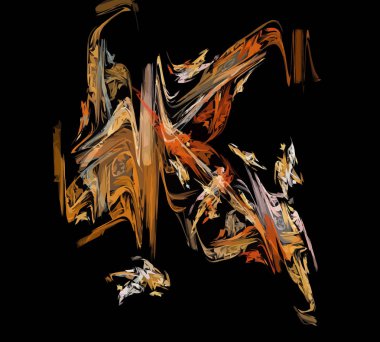 Dijital illüstrasyon vektör çizim