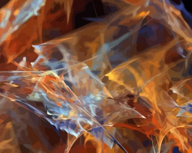 Dijital illüstrasyon vektör çizim