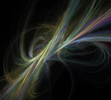 Dijital illüstrasyon vektör çizim