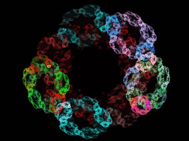 Dijital illüstrasyon vektör çizim