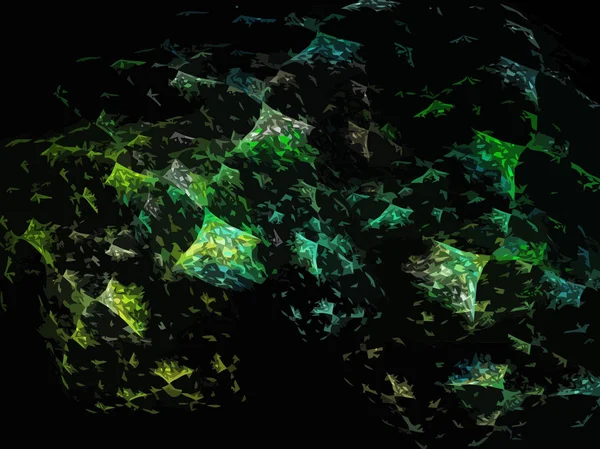 Illustration Vectorielle Fractale Numérique — Image vectorielle