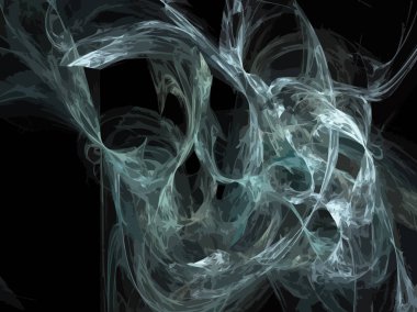 Dijital illüstrasyon vektör çizim