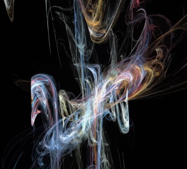 Dijital illüstrasyon vektör çizim