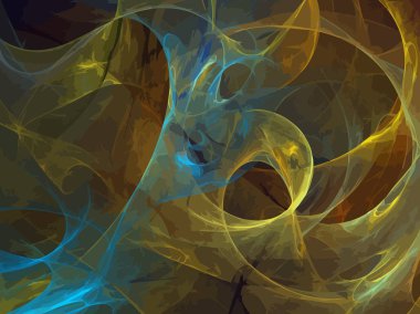 Dijital illüstrasyon vektör çizim