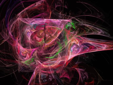 Dijital illüstrasyon vektör çizim