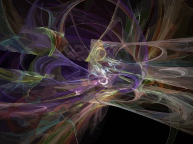 Dijital illüstrasyon vektör çizim