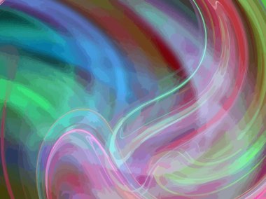 Dijital illüstrasyon vektör çizim