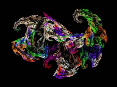 Dijital illüstrasyon vektör çizim