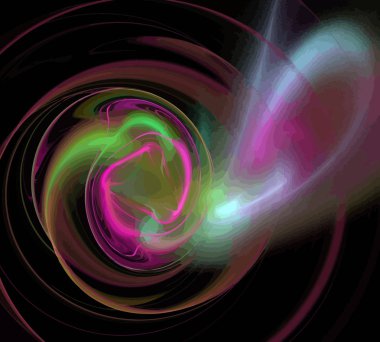 Dijital illüstrasyon vektör çizim