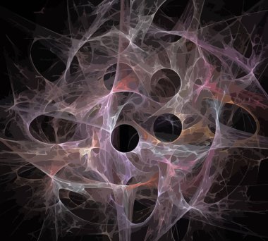 Dijital illüstrasyon vektör çizim