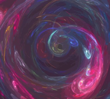 Dijital illüstrasyon vektör çizim