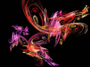 Dijital illüstrasyon vektör çizim