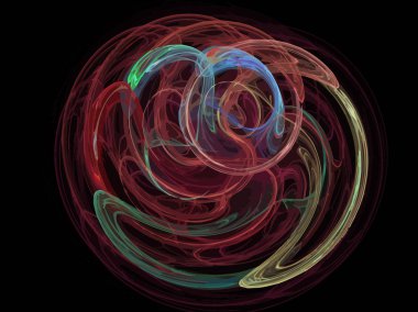 Dijital illüstrasyon vektör çizim