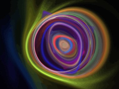 Dijital illüstrasyon vektör çizim