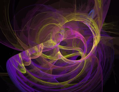 Dijital illüstrasyon vektör çizim