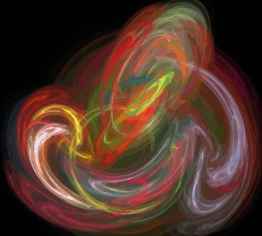 Dijital illüstrasyon vektör çizim