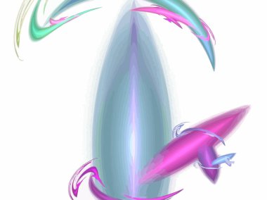 Dijital illüstrasyon vektör çizim