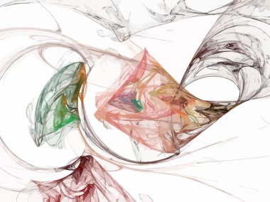 Dijital illüstrasyon vektör çizim