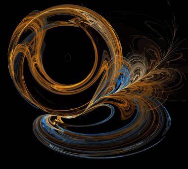 Dijital illüstrasyon vektör çizim