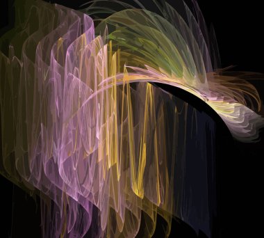 Dijital illüstrasyon vektör çizim