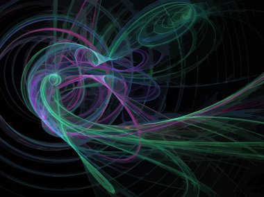 Dijital illüstrasyon vektör çizim