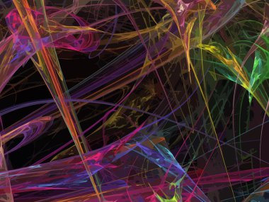 Dijital illüstrasyon vektör çizim