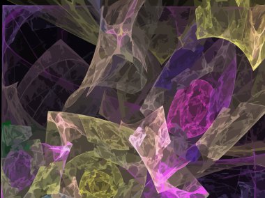 Dijital illüstrasyon vektör çizim