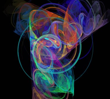 Dijital illüstrasyon vektör çizim