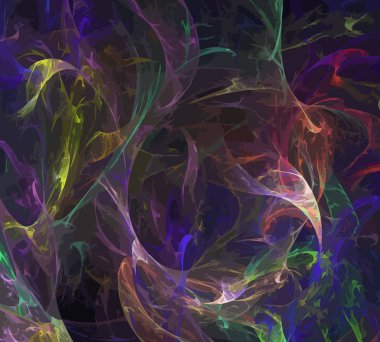 Dijital illüstrasyon vektör çizim