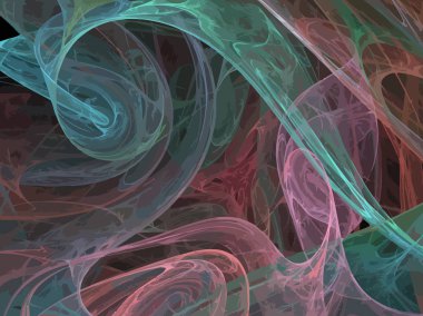 Dijital illüstrasyon vektör çizim