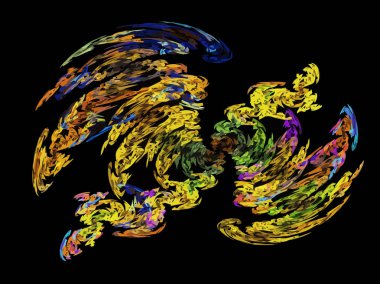 Dijital illüstrasyon vektör çizim