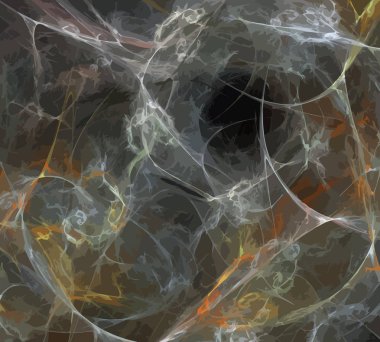 Dijital illüstrasyon vektör çizim