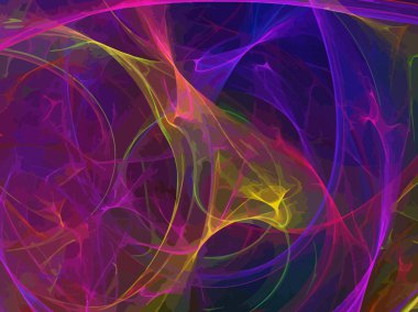 Dijital illüstrasyon vektör çizim